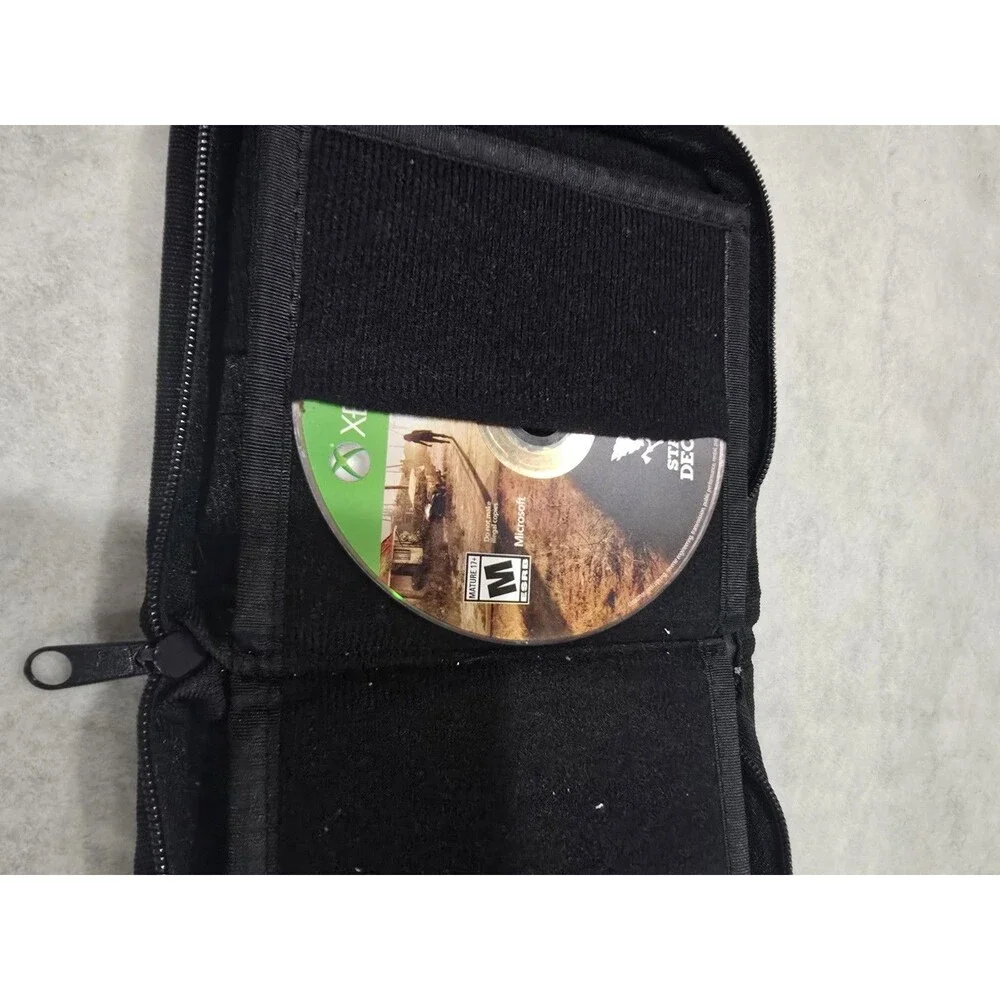 Video Game Lot of 4 (Loose Discs) Xbox One & PS4 With Zippered Travel Case